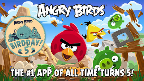  Angry Birds    -  5
