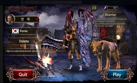 Blood Warrior: RED EDITION 1.2.3 Full Apk + Mod + Data android