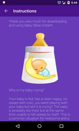Baby Sleep Instant