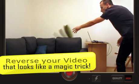 Reverse Movie FX - magic video