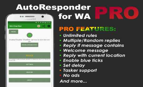 AutoResponder for WA Pro