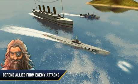 Enemy Waters : Submarine and Warship battles