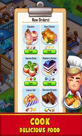 Food Street - Restaurant Management & Cooking Game