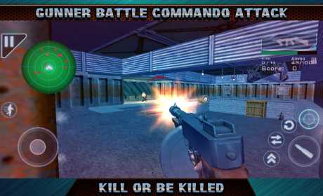 Gunner Battle Commando Attack