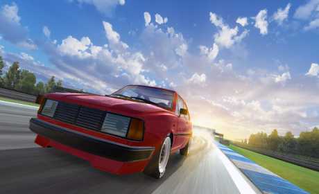 Iron Curtain Racing - car racing game