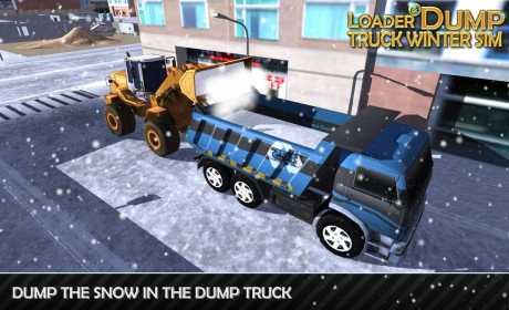 Loader & Dump Truck Winter SIM