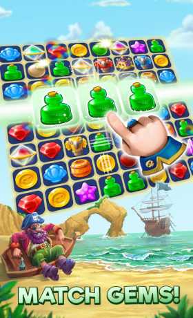Pirates & Pearls™: A Treasure Matching Puzzle