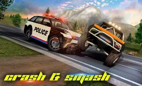 Police Car Smash 2017