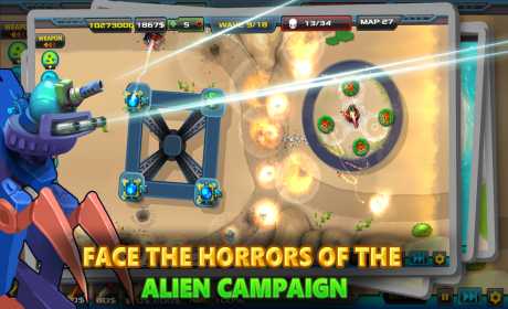 Tower Defense: Alien War TD 2