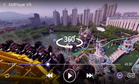 KMPlayer VR (360degree, Virtual Reality)