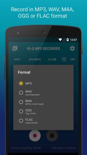 Hi-Q MP3 Voice Recorder Full