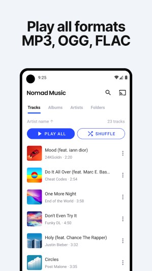 Nomad Music Player premium Mod Apk