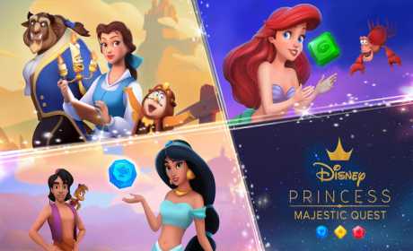 Disney Princess Majestic Quest: Match 3 & Decorate