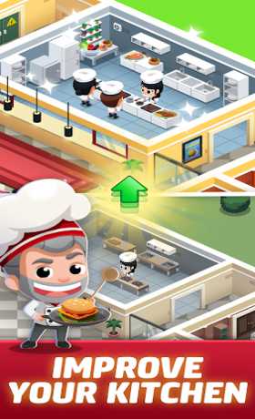 Idle Restaurant Tycoon - Build a cooking empire