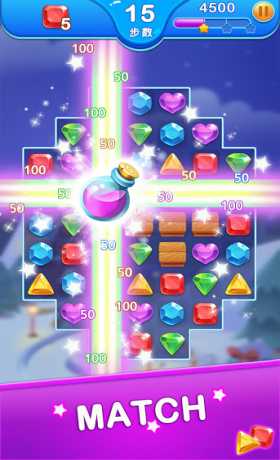 Jewel Blast Dragon - Match 3 Puzzle