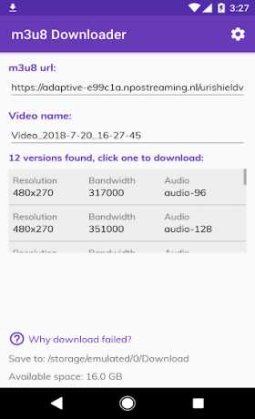 Lj Video Downloader (m3u8, mp4, mpd)