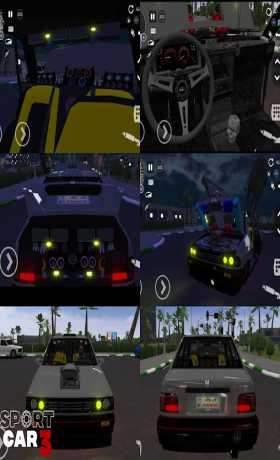 Sport car 3 : Taxi & Police -  drive simulator