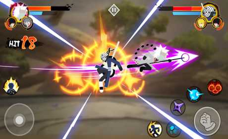 Stickman Ninja - 3v3 Battle Arena
